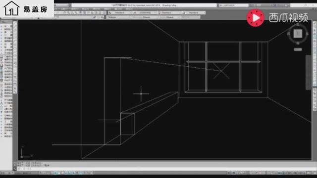 cad怎么画家具透视图