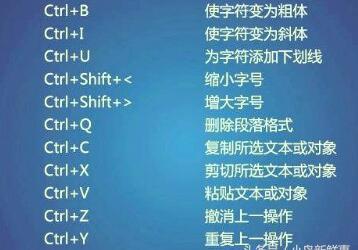 word快捷键大全保存