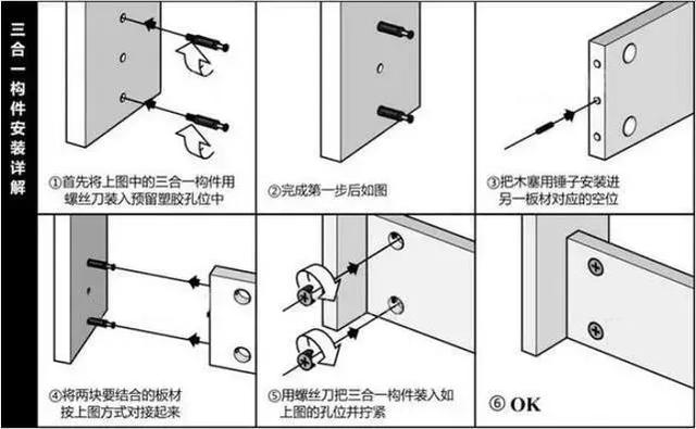 家具安装步骤图片