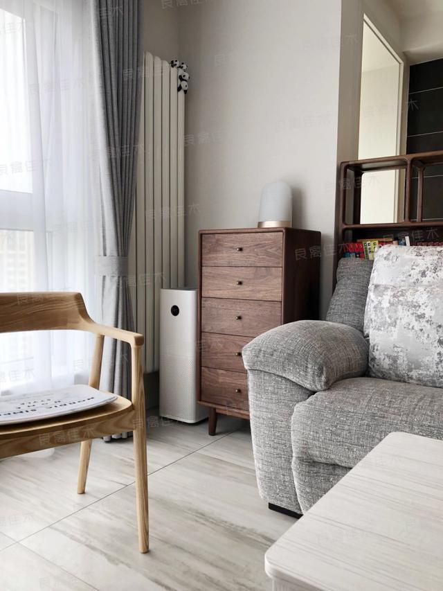 黑胡桃家具配什么地砖