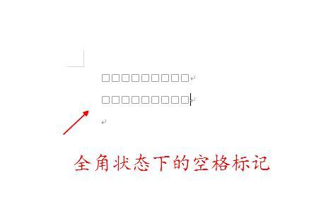 word里标记符号小方块