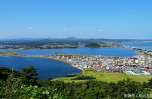 Scene of beautiful island of Korea aid city