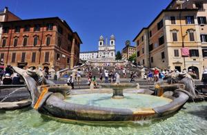 Tourist attraction atlas: Spain - national square