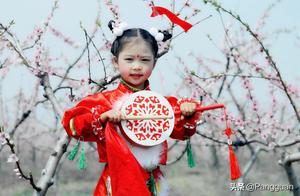 Jiangsu Si big: With flower of feast friendly peach bring a guest to come