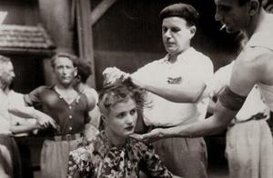 Old photograph of World War II: Afterwar the Frenc