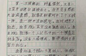 Composition of 6 grade schoolboy has his moment: G