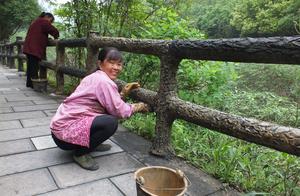 Hubei Yichang: Worker worker of scene area peasant