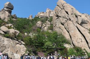 Beautiful scenery of Qingdao Lao hill: Flat " in 