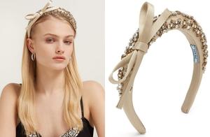 Band of head of Prada, Miu Miu restoring ancient ways is returned to, 12 heads band is recommended g