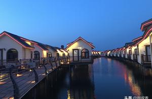 Island of Tuo of Tang Shan month----Sunset piece