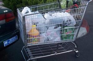 Mom puts the baby into shopping car, after coming home, family person round child cry bitterly!