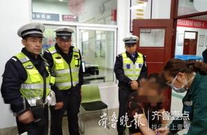 Severe check! A policeman investigates wine to be driven 11 cases late east