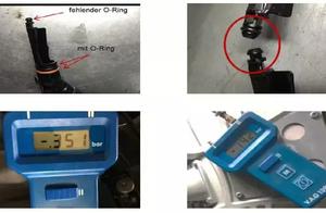 A few of abnormal knocking of engine of EA837 of m
