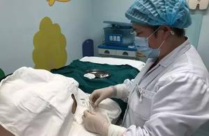 The girl 2 years old of birthday that day diagnose