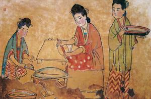 Thin pancake made of millet flour also is having l