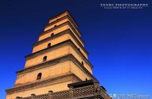 Tower of Xi'an wild goose (3) : It is existent the tower of brick of type of pavilion of Tang Dynas