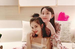 Gu Lina plunges into 27 years old of birthday, the elder sister sends cake to be its one's own, two