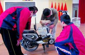 Occurrence abnormal knocking of electric car occur