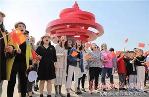Countrywide scene area is crowded cry! Qingdao sti