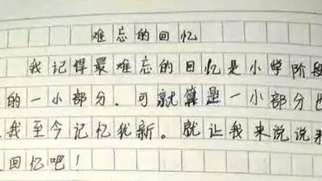 难忘的爱作文450字