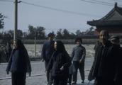 Old photograph: The Beijing 1972, the tourist of t