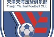 The net passes badge of team of Tianjin day sea ea