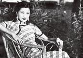 Old photograph: The beautiful of the Republic of China of dignified grace beautiful, go up jade of L