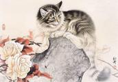 The cat of famous artist Xu Xinji, in political bo