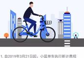 Small blue bicycle announces to rise in price, sha