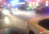Guangdong much ground tonight " rainstorm of hail