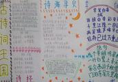 读“中华经典诗词，做儒雅学生”手抄报的内容