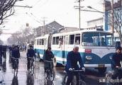 Old photograph: The Xi'an 1983, tower of Hua Qing