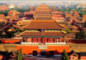 Museum of Beijing the Imperial Palace, red wall palaces chambers, the soul of urban center