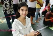 Jing of spot of Thailand Bangkok conscript shows elder sister of beautiful young lady, because be me