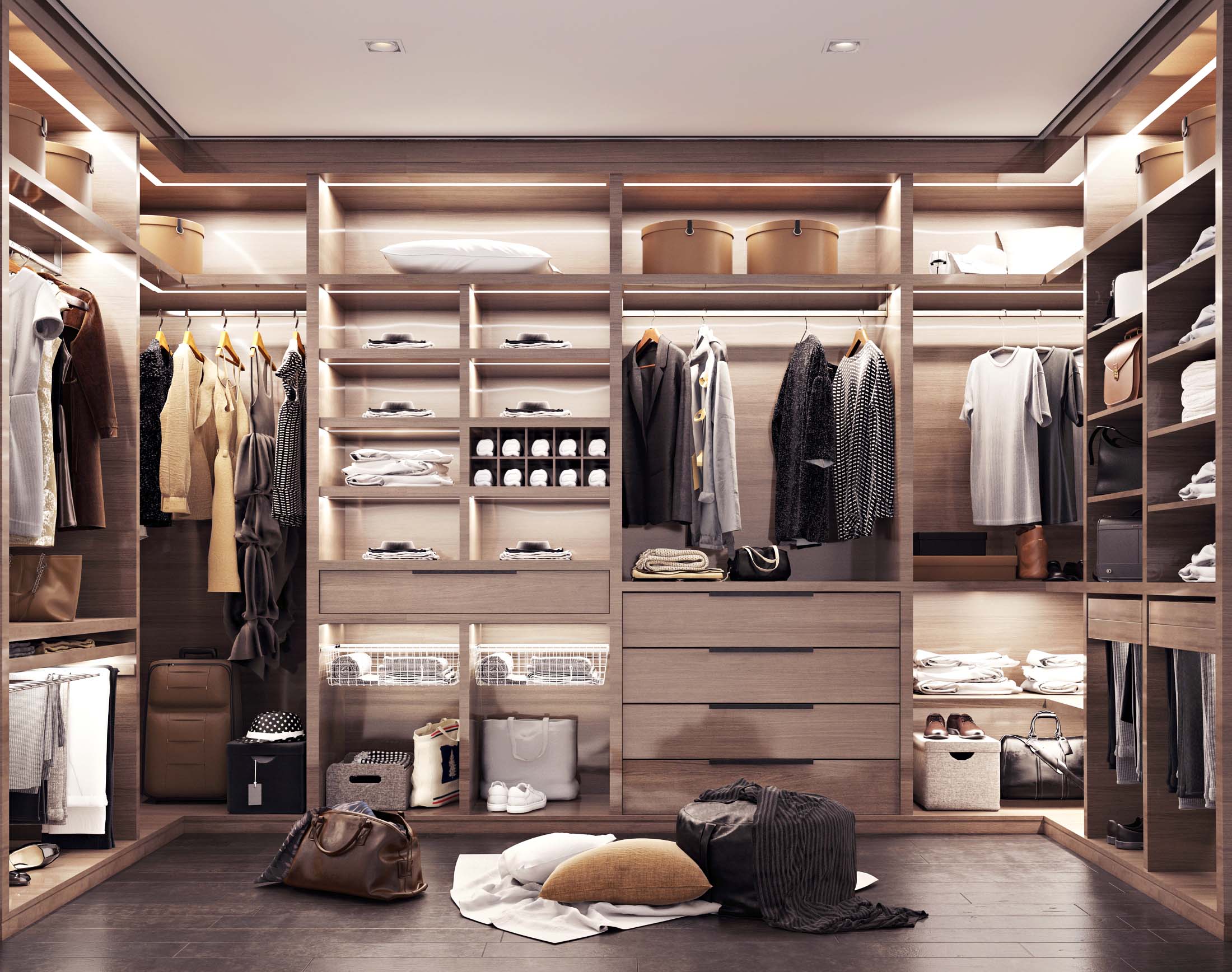 衣柜这样设计!你的理想型都在这里啦