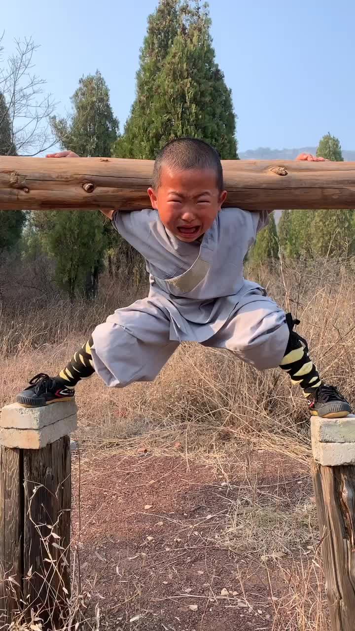 练武不练功 到老一场空#少林功夫