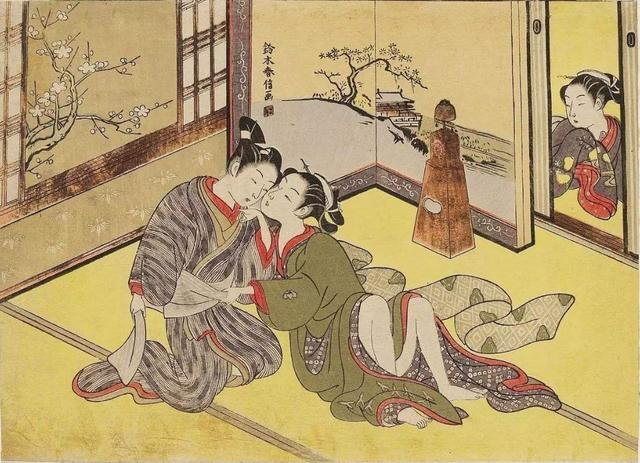 日本浮世绘春宫图