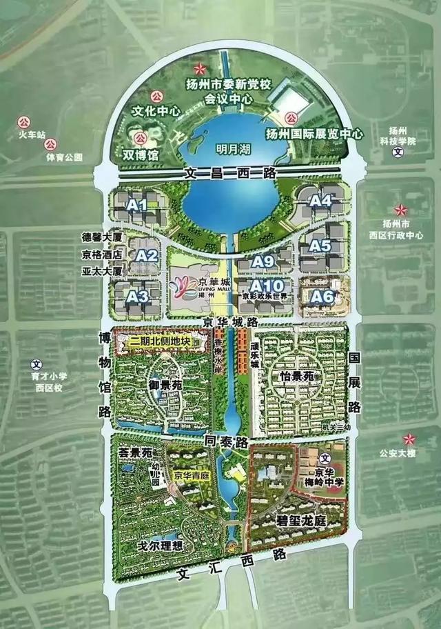京华城碧玺龙庭规划图片