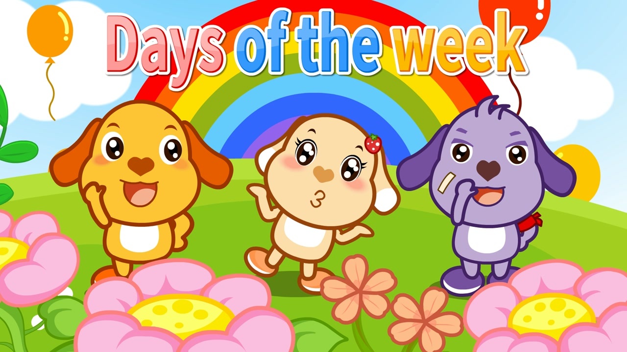 亲宝儿歌daysoftheweek一个礼拜有几天大家快来数一数