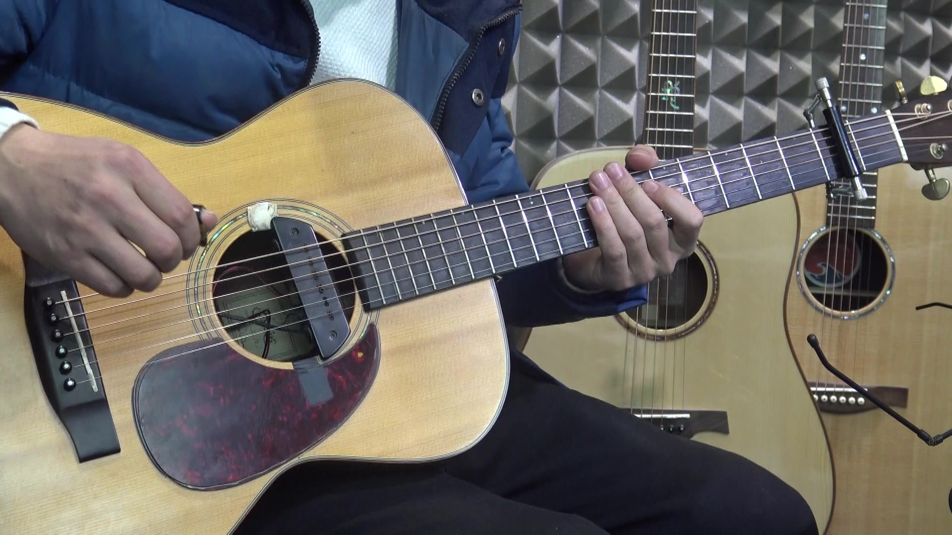 迈克尔杰克逊billiejean深蓝雨吉他指弹曲