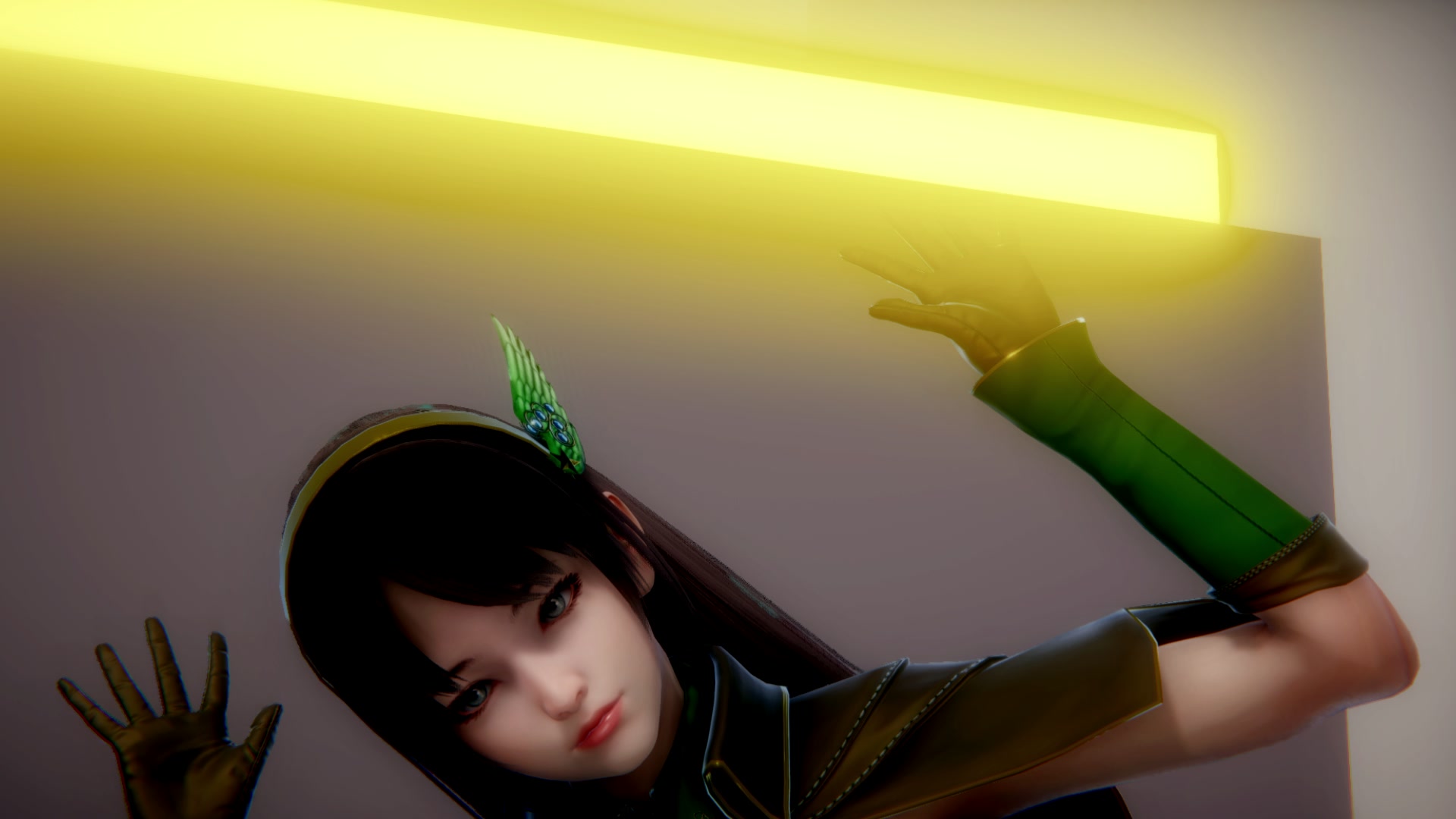 mmd上帝视角dreaminchuchu光线人物质感加强近景摄像cg