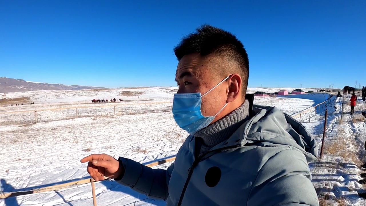 新疆农村赛马得了第一名的马真帅阿海好马就是好马