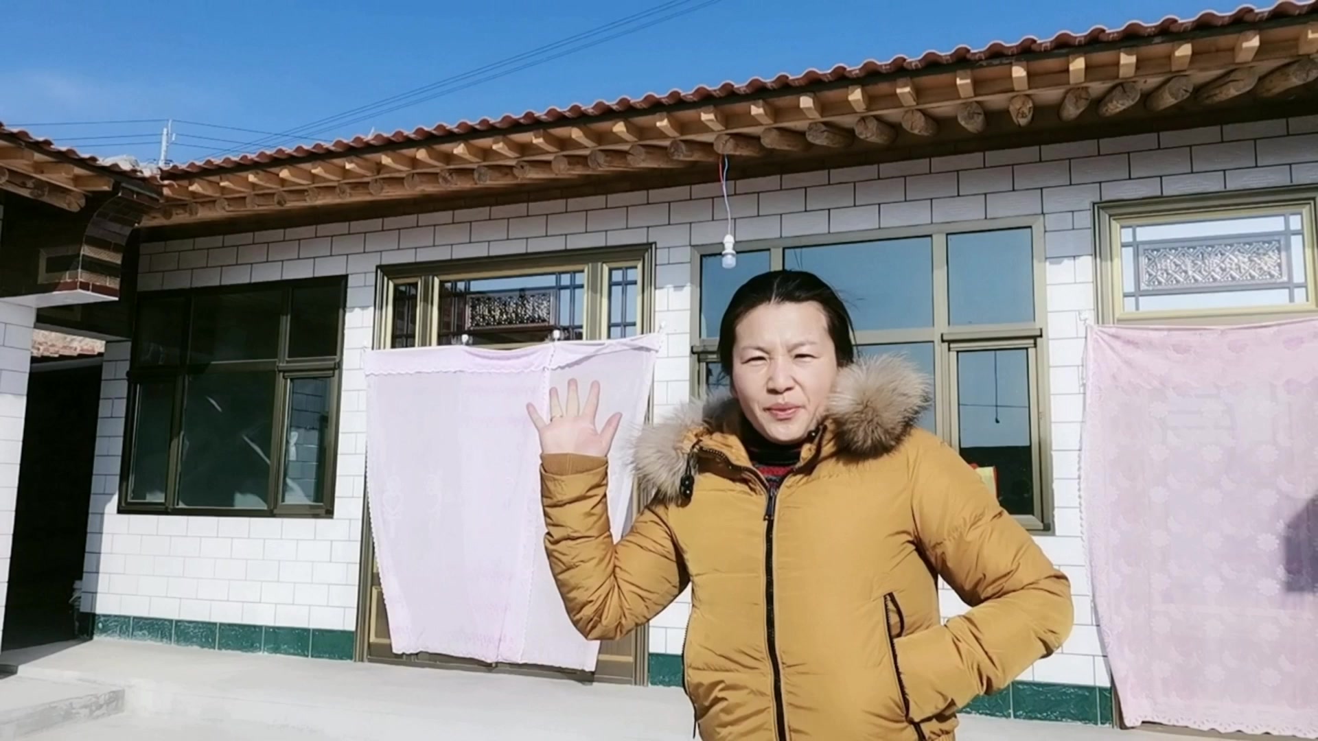 新年新气象远嫁甘肃会宁的小媳妇带大家参观新房还是农村好