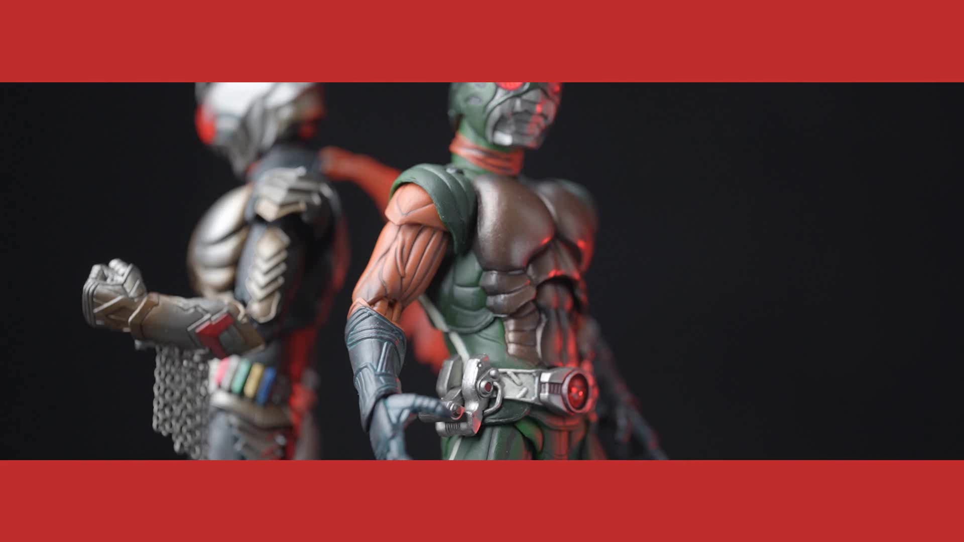 【木子模玩室】假面骑士里的一拳超人,sic昭和超1号 - 西瓜视频