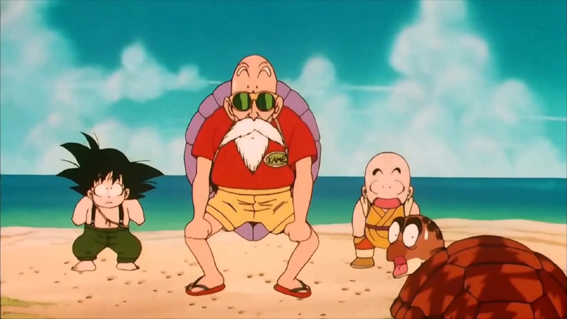 龙珠剧场版魔神城的睡美人悟空克林拜师