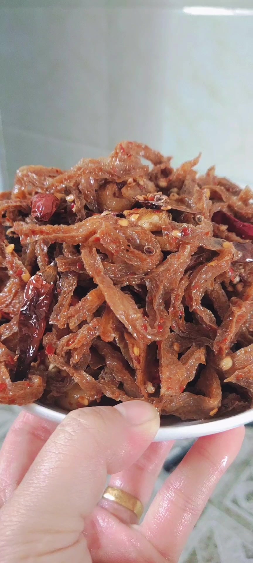 湖南湘西张家界麻辣魔芋干