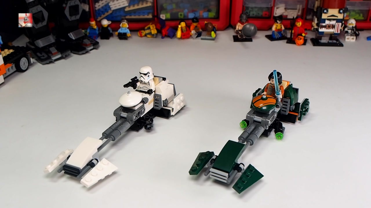 坏雪的乐高仓库乐高星球大战系列75090依斯拉的极速飞车搭建