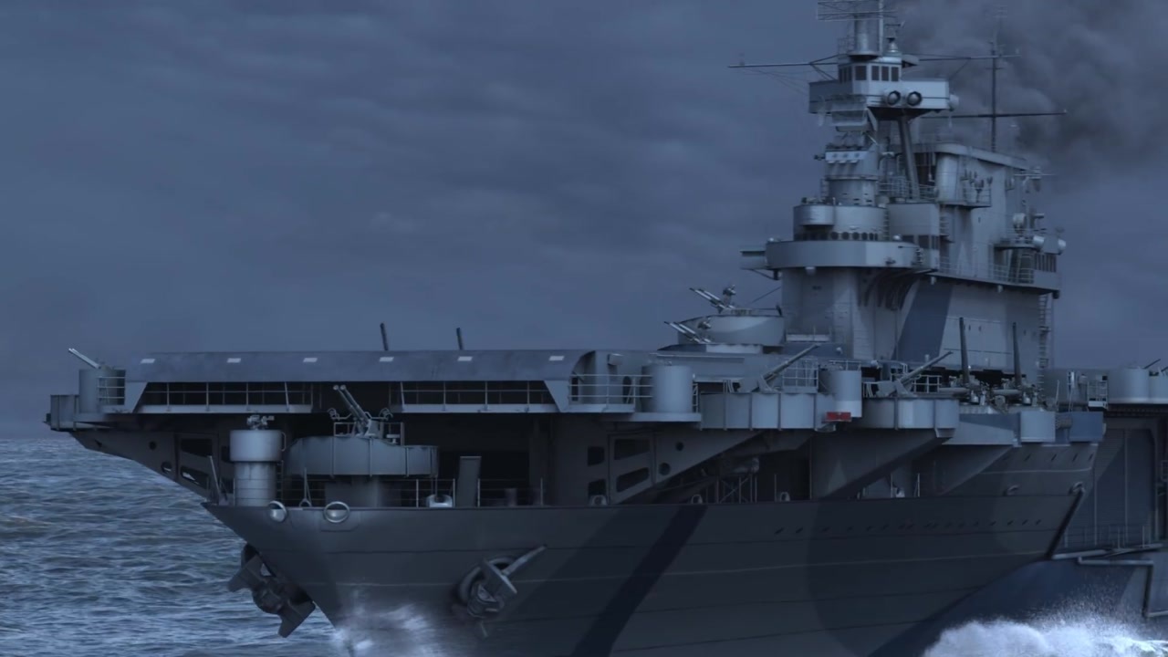 战舰世界:看看怎么用企业号航母 - 西瓜视频