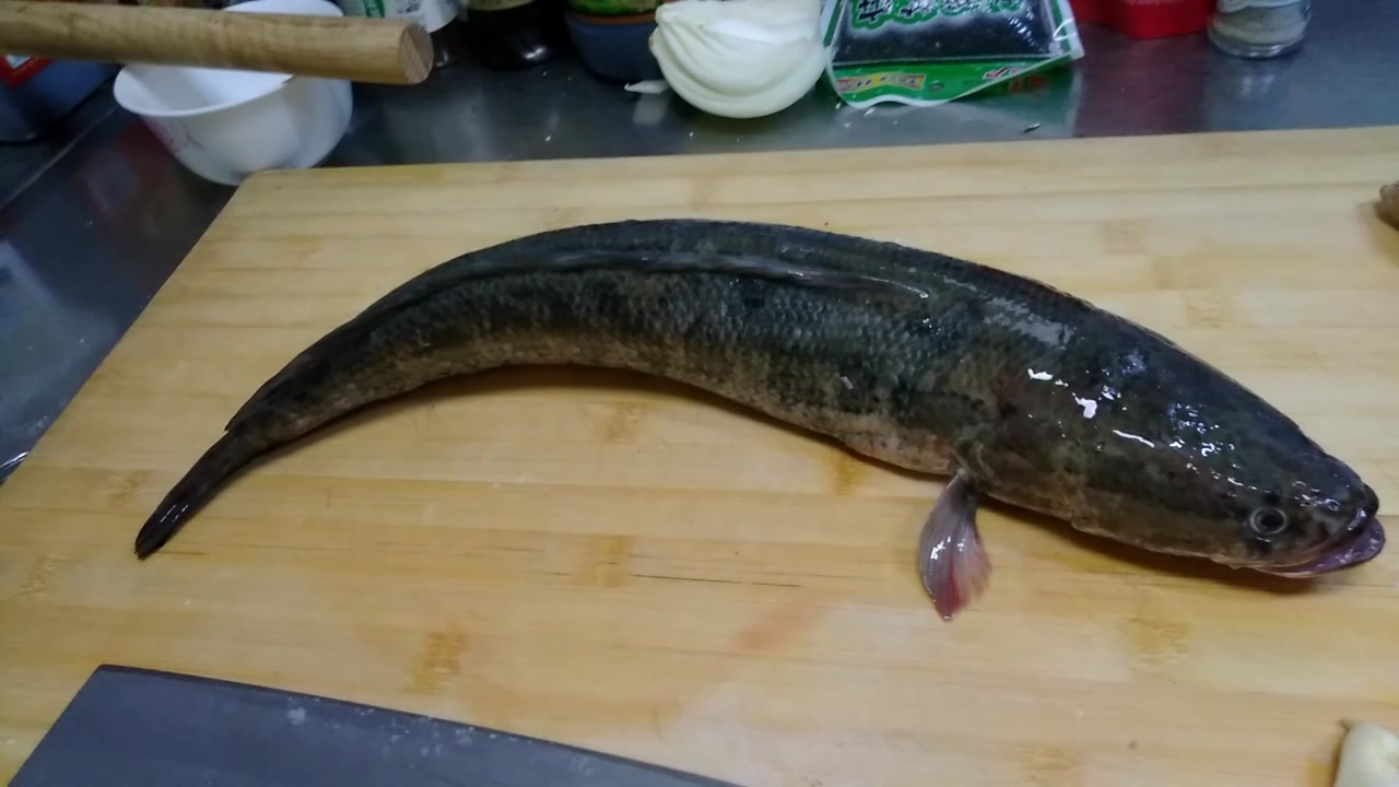 尝试做道红烧黑鱼我们这里鱼叫黑杠你们那里叫啥欢迎留言