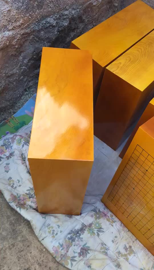 榧木棋墩2用围棋象棋